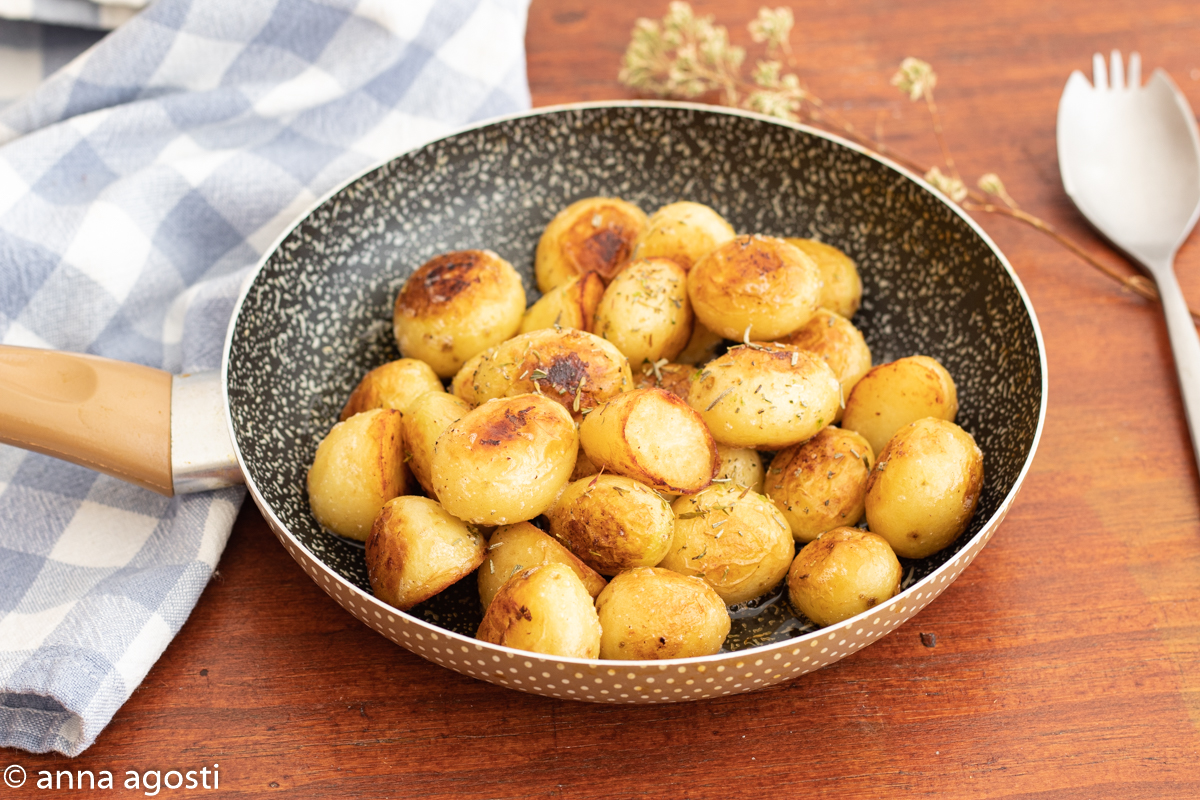 Skillet Roasted New Potatoes