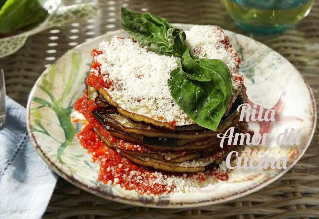 Baked Eggplant and Swordfish Casserole