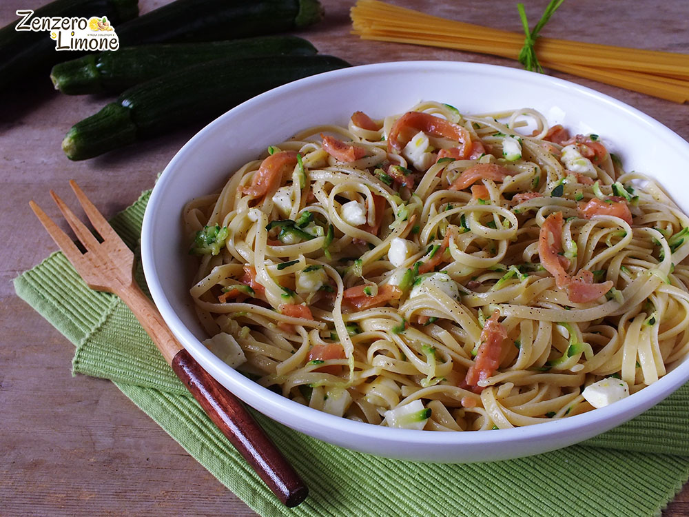 Smoked Salmon Linguine