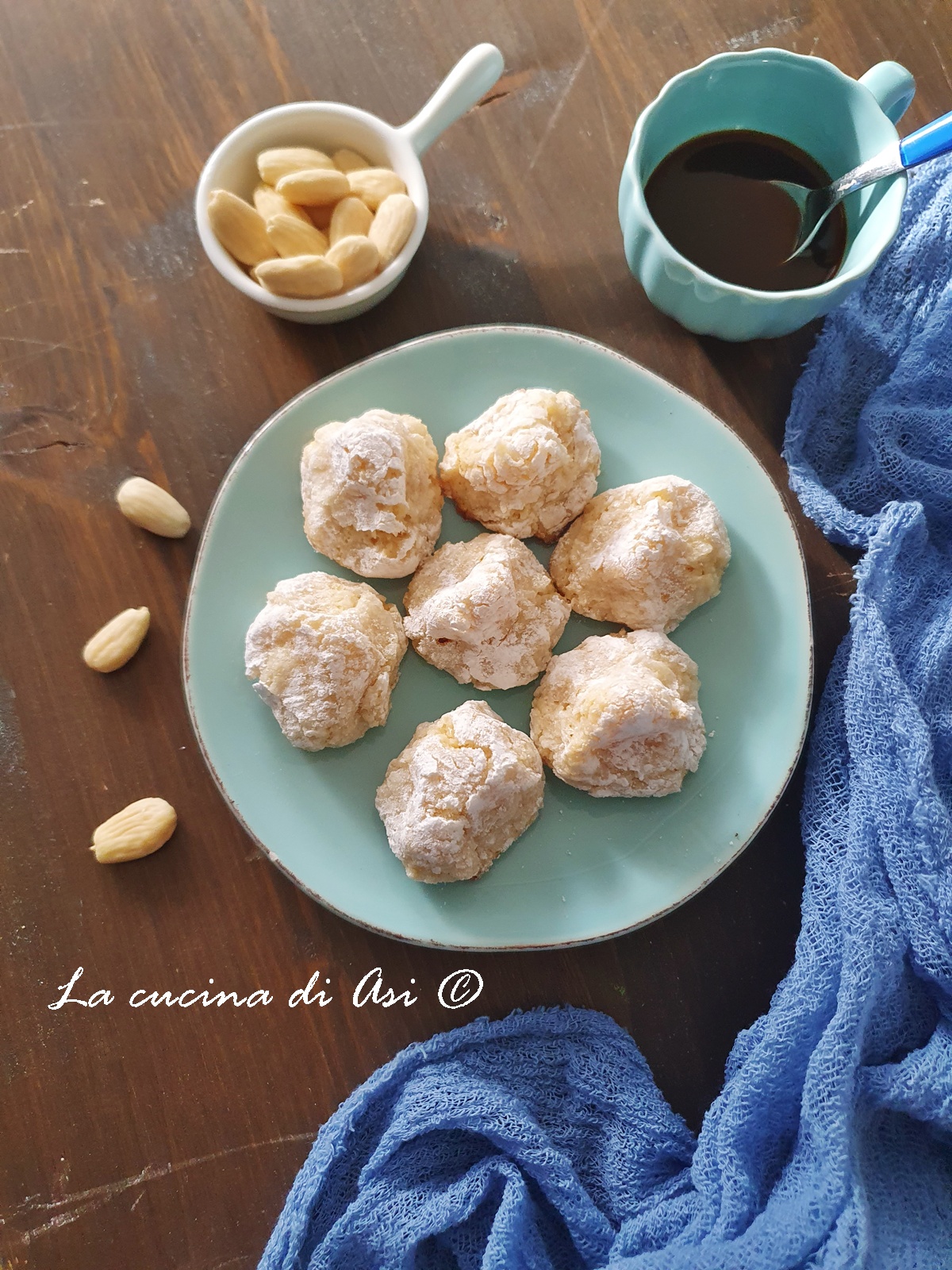 Soft Almond Cookies