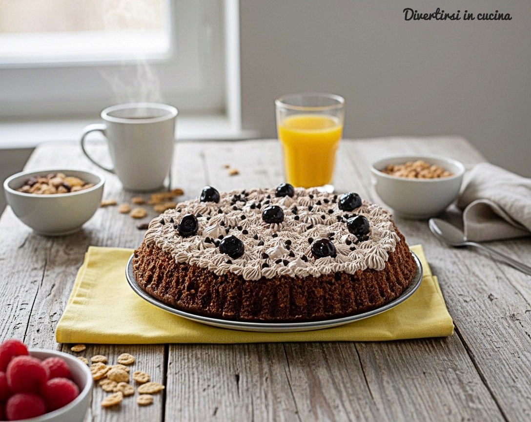 Gluten-Free and Dairy-Free Chocolate and Cherry Cake