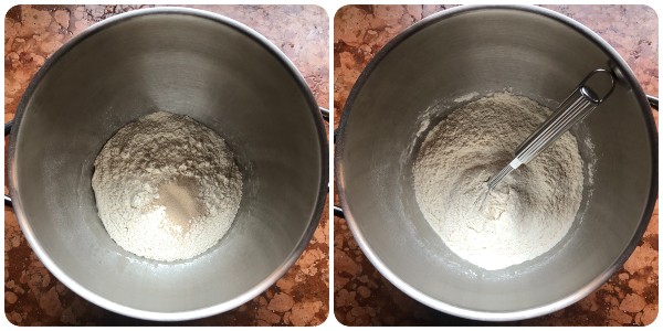 Swirl bread cake - DOUGH 1