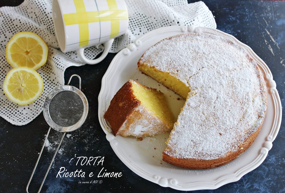 Soft Ricotta and Lemon Cake