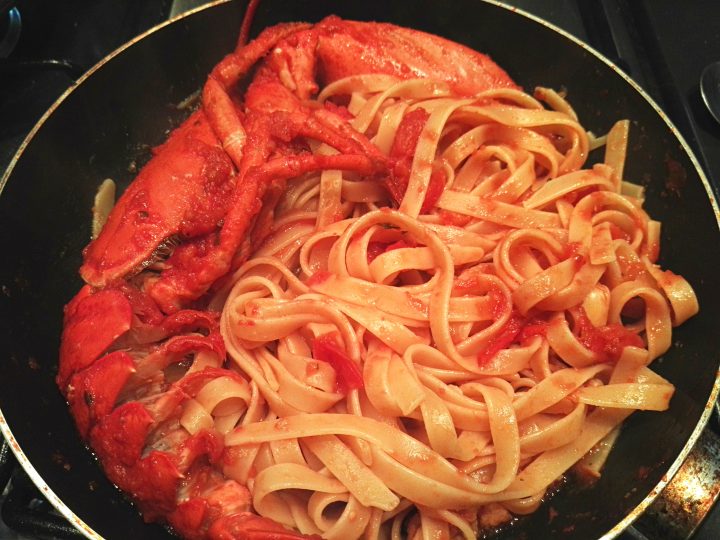 lobster tagliatelle