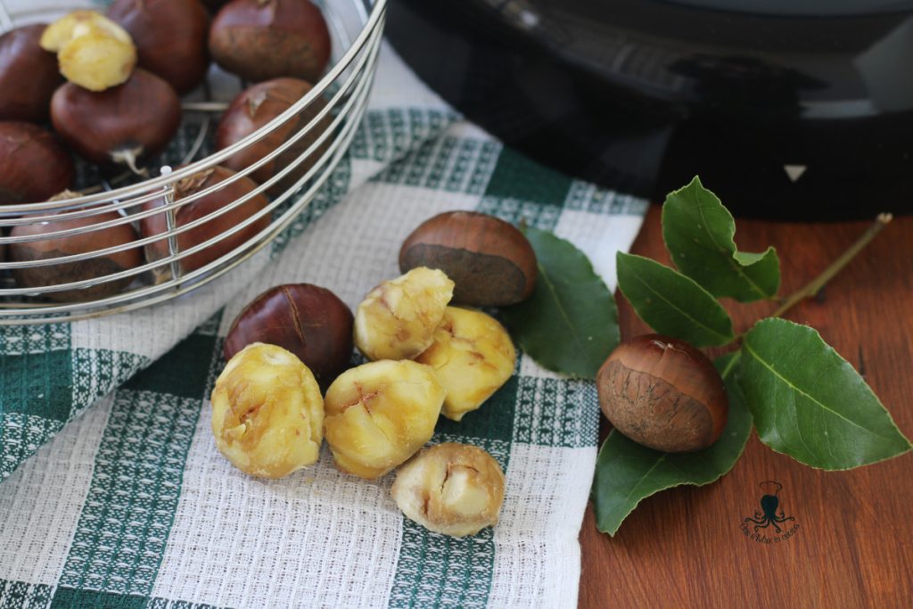 Steamed Chestnuts in the Multicooker or Pressure Cooker
