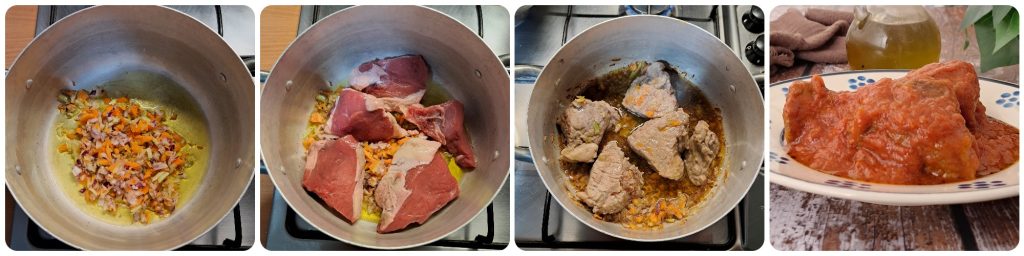 Stew with Tomato Sauce