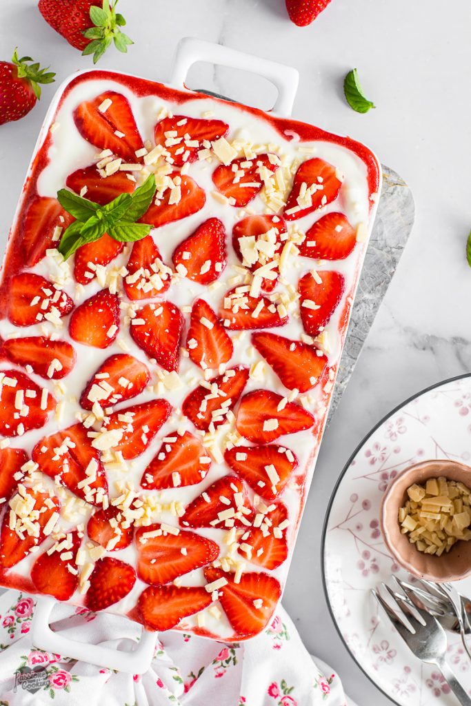 Strawberry and White Chocolate Tiramisu