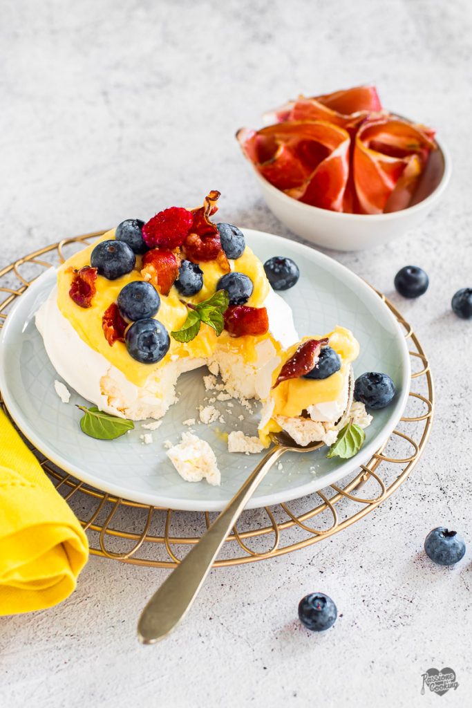 Sweet Mini Pavlovas with Speck Alto Adige PGI