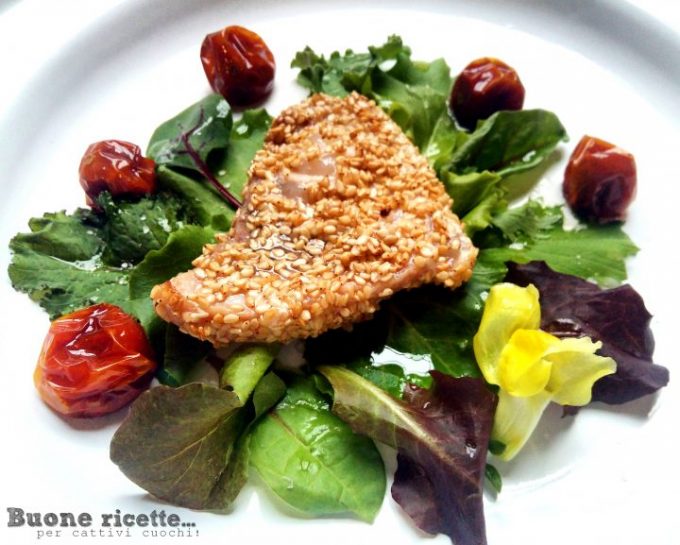 Swordfish with Sesame