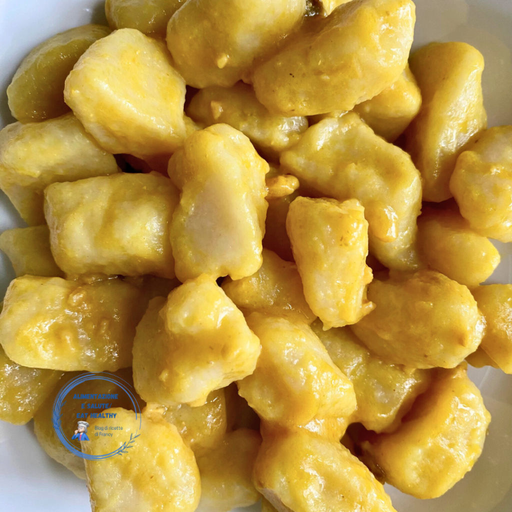 Vegan cauliflower gnocchi
