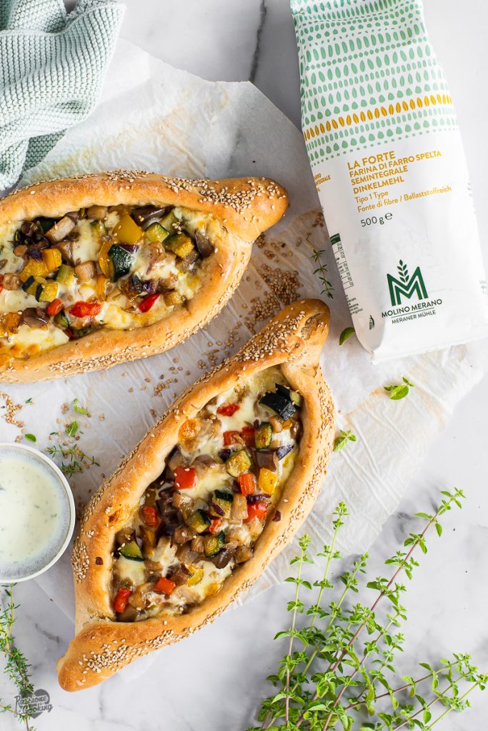 Vegetable Pide
