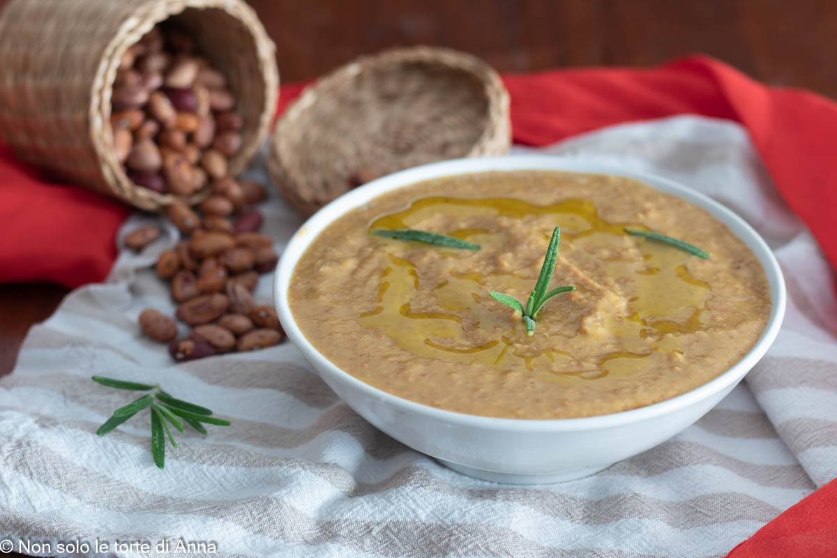 Velvety Borlotti Bean Soup