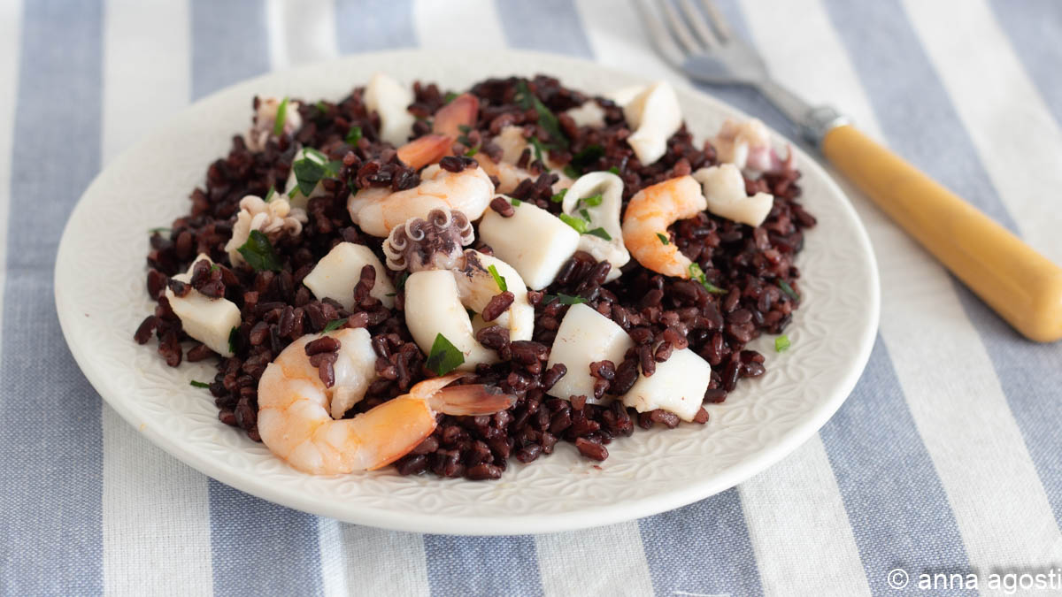 Venus Rice Salad with Octopus and Shrimp