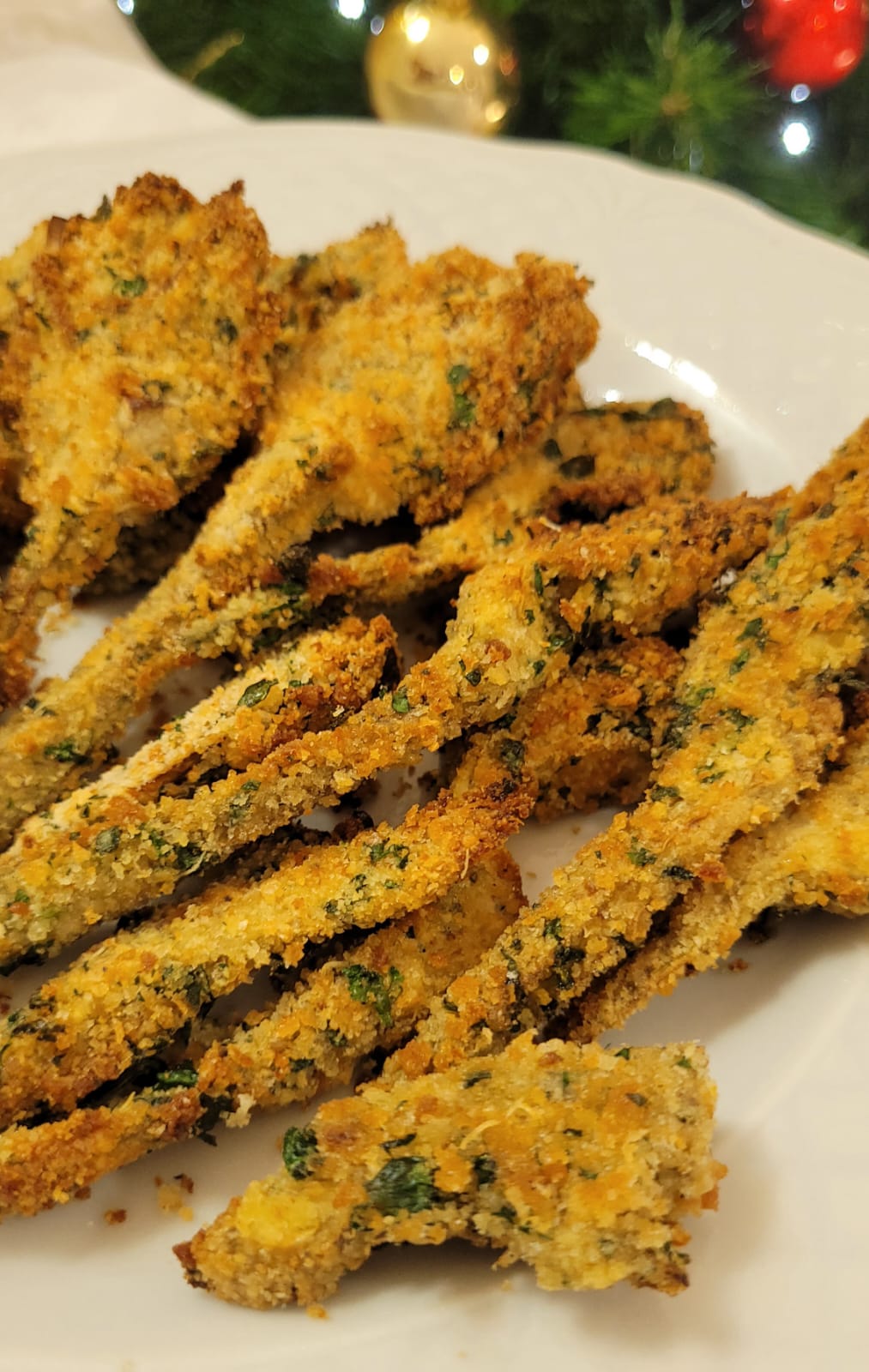 Breaded Artichokes in Air Fryer