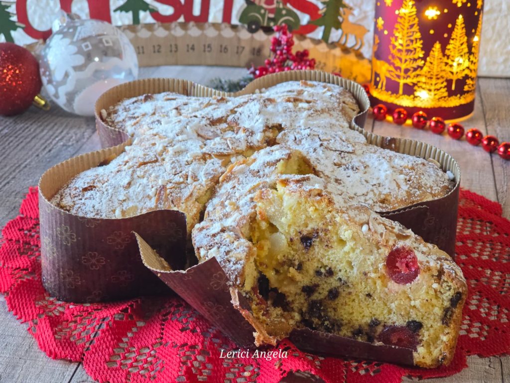 Clever Christmas Panettone Star Cake