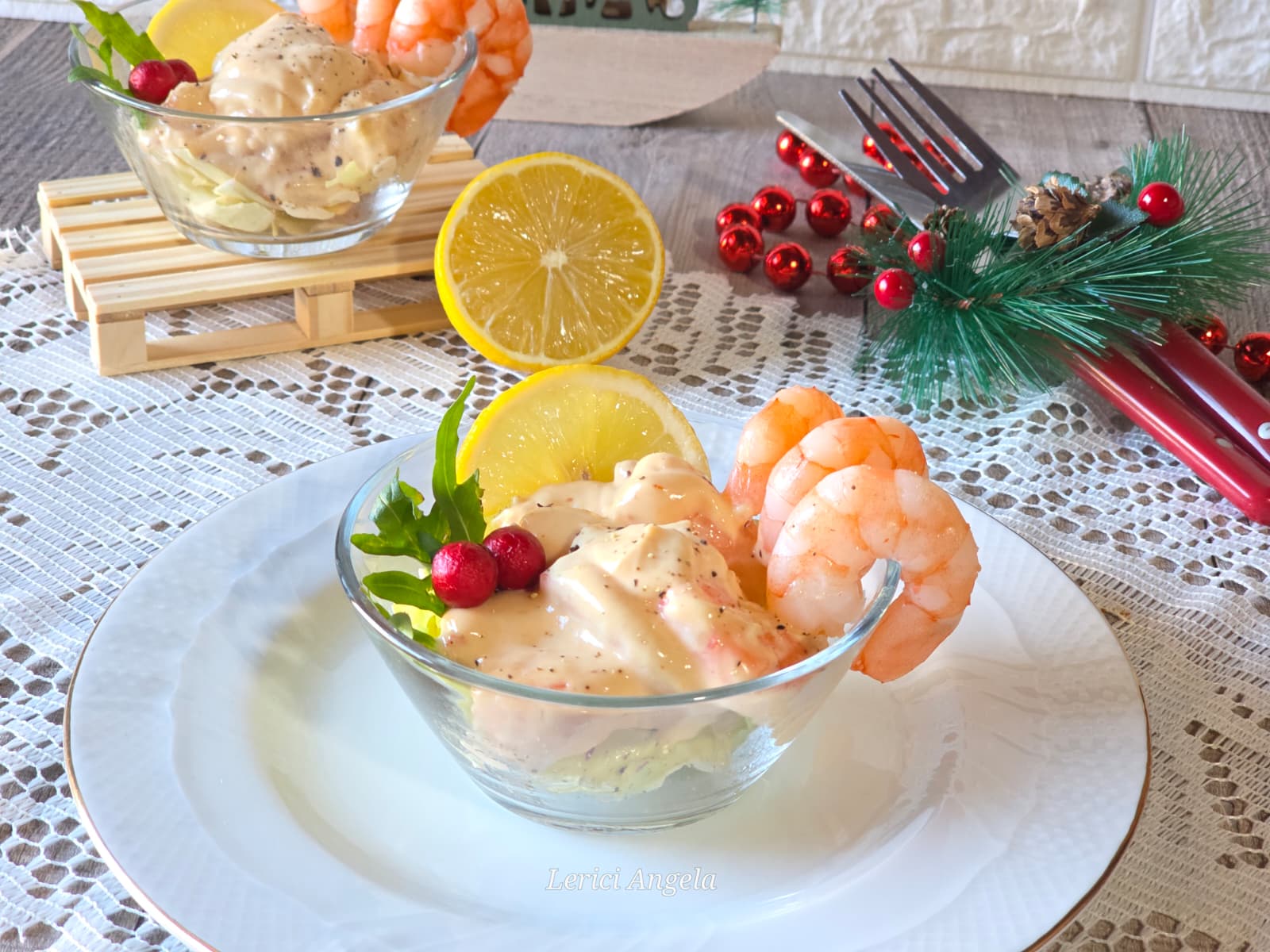 Shrimp in Cocktail Sauce