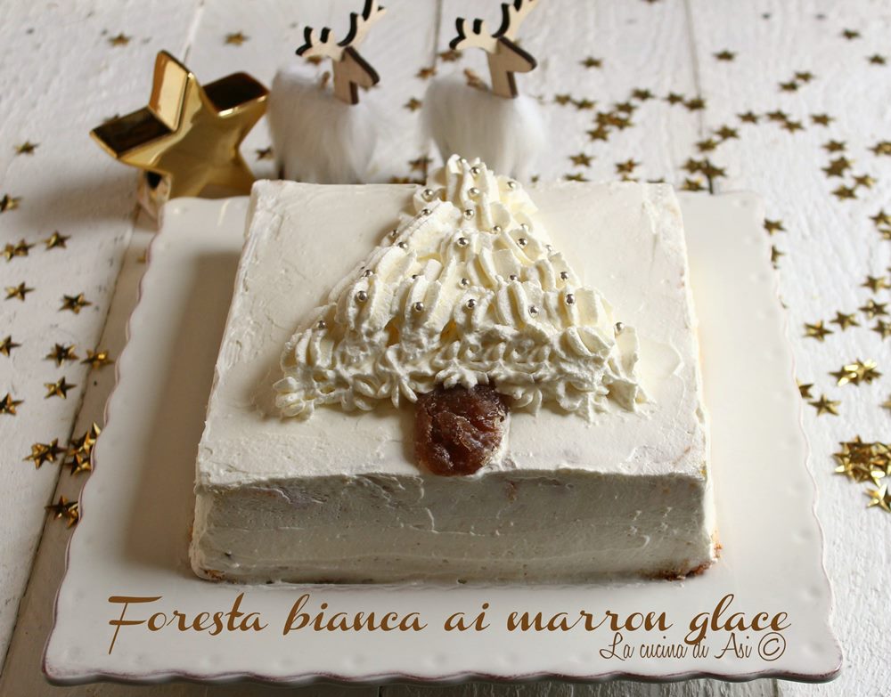 White Forest with Candied Chestnuts