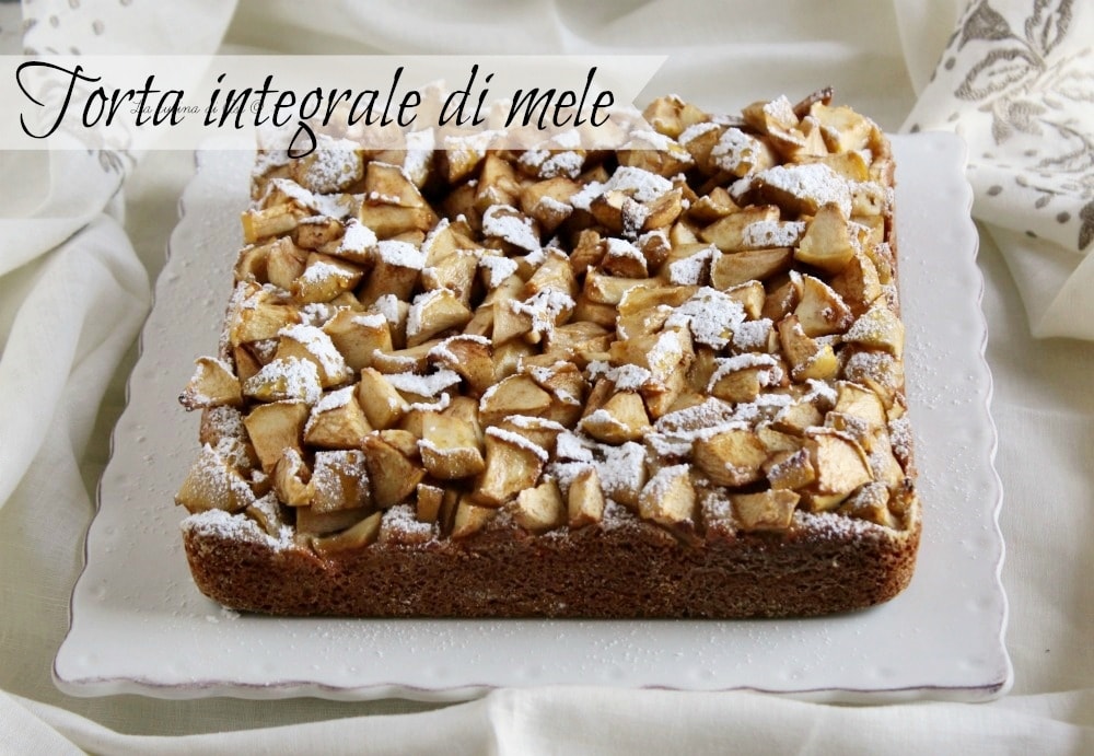 Whole Wheat Apple Cake