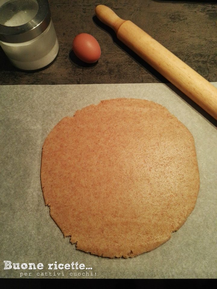 Whole wheat shortcrust pastry