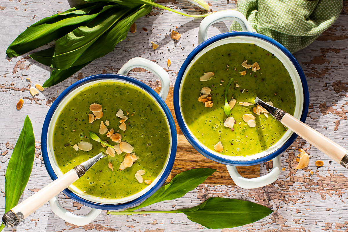 Wild Garlic and Potato Cream