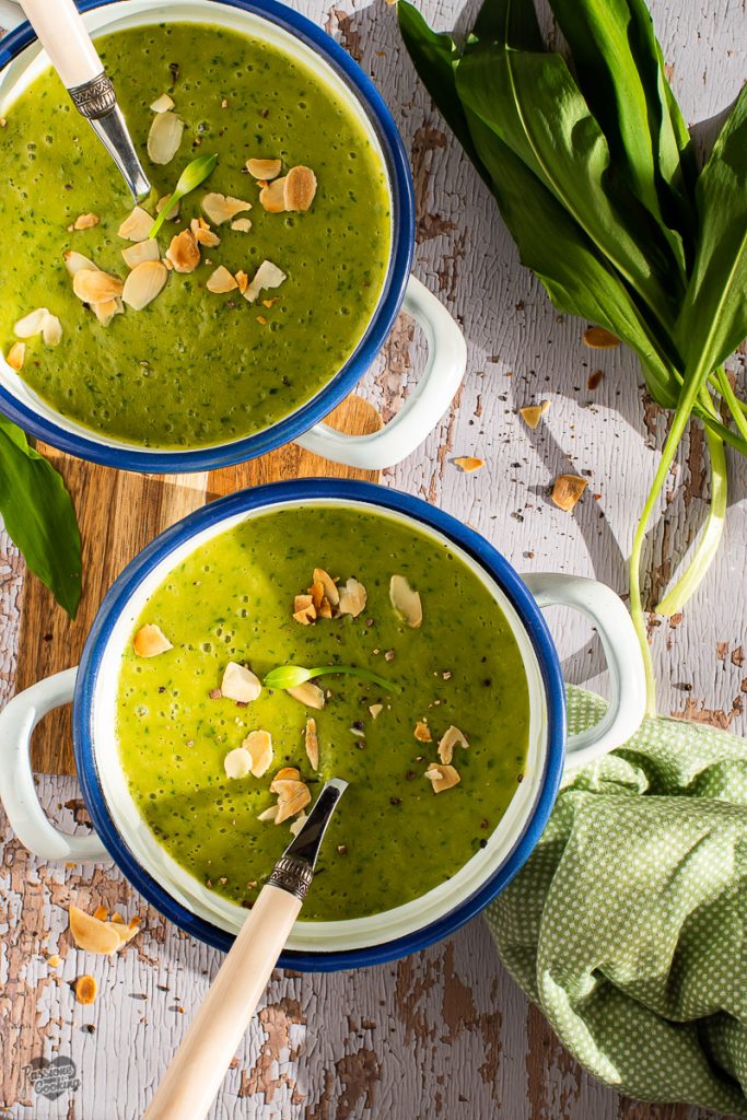 Wild Garlic and Potato Cream