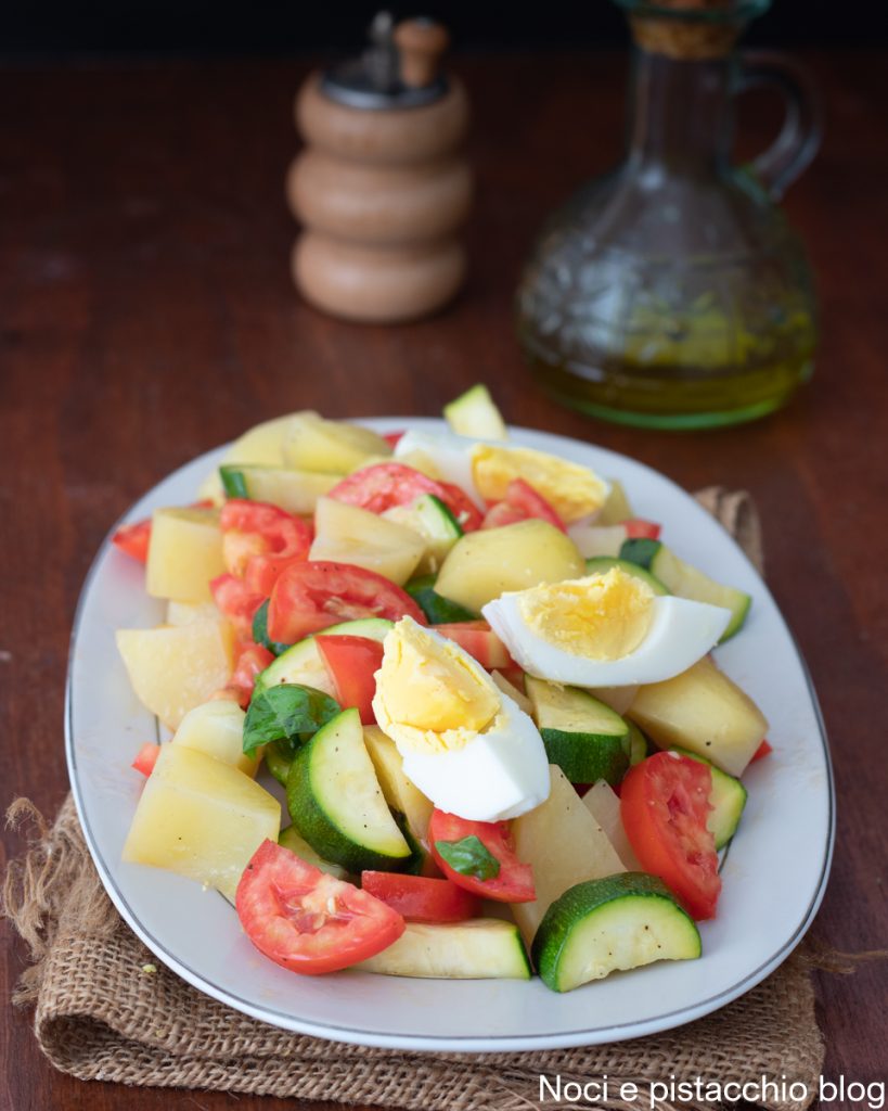 zucchini and potato salad light recipe