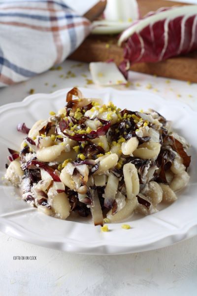 add crushed pistachios and serve