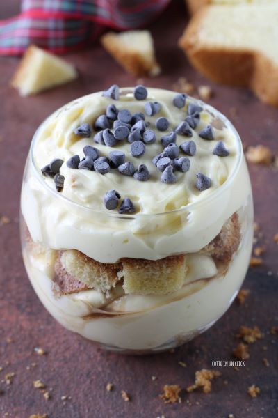 add some chocolate chips and refrigerate for a couple of hours before serving