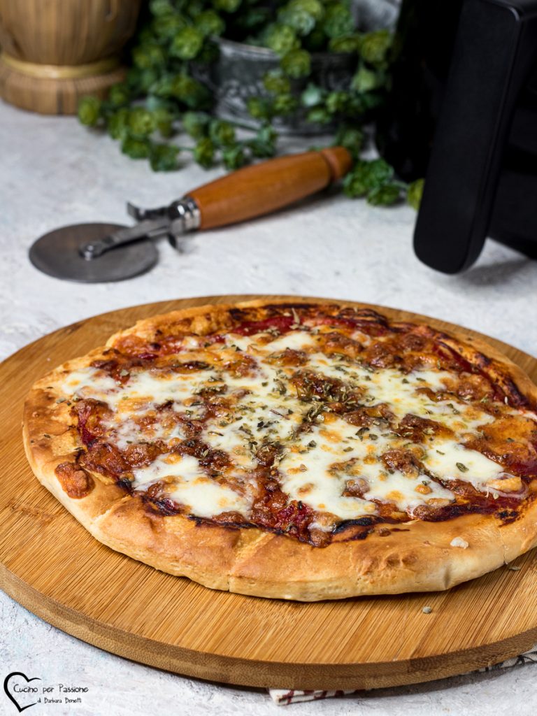 air fryer pizza