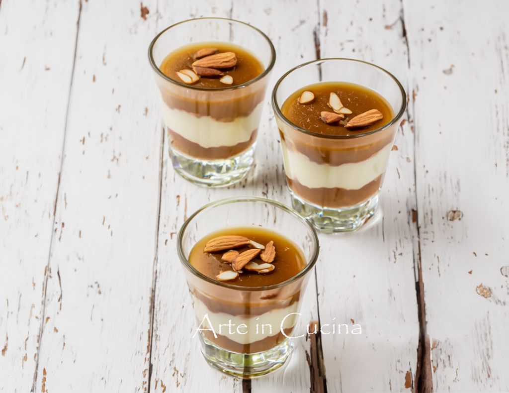 Almond and Caramel Mousse