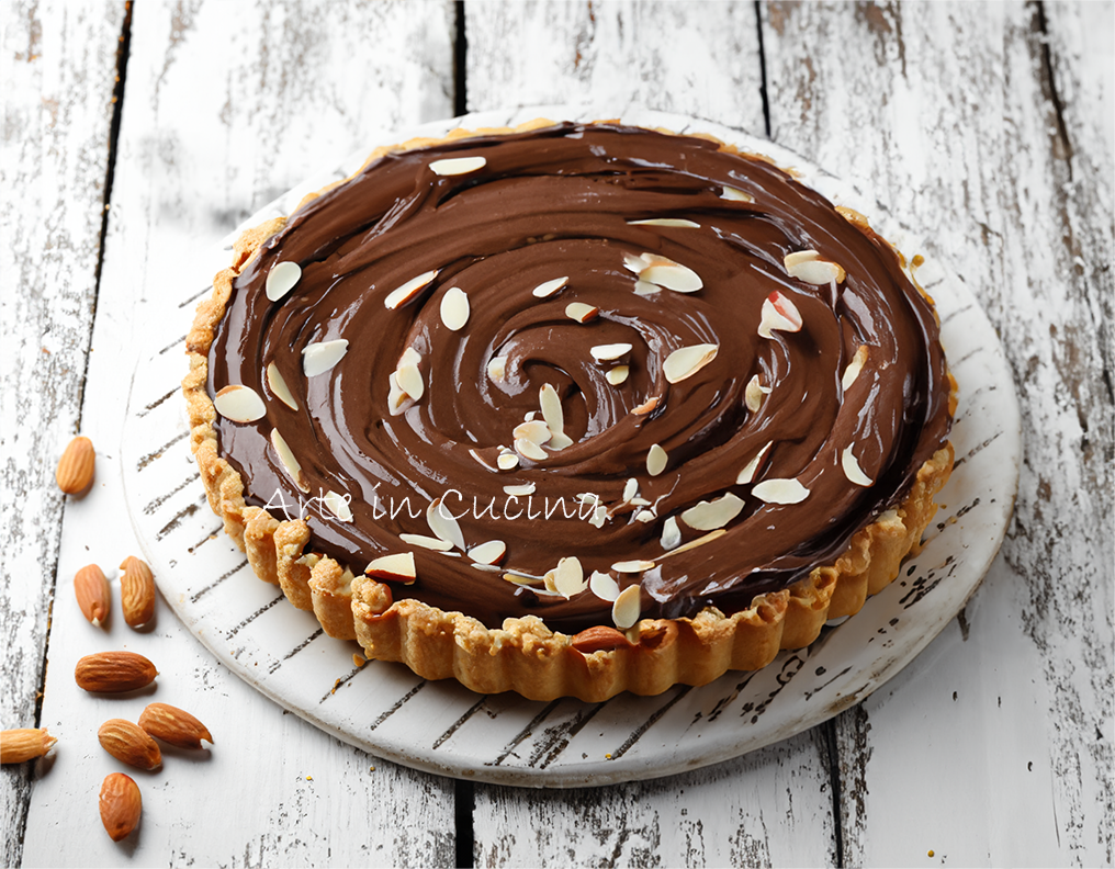 Almond Tart with Nutella
