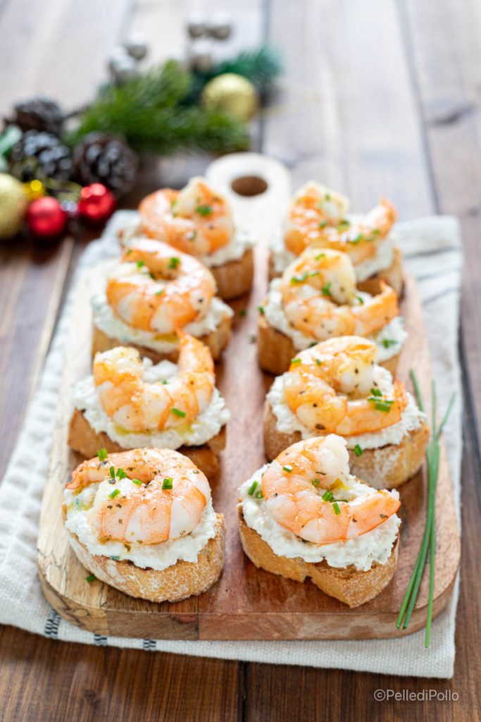 appetizer with crab meat