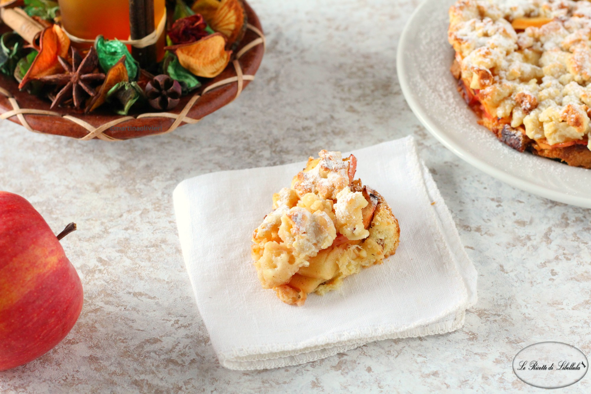 Apple and Panettone Crumble