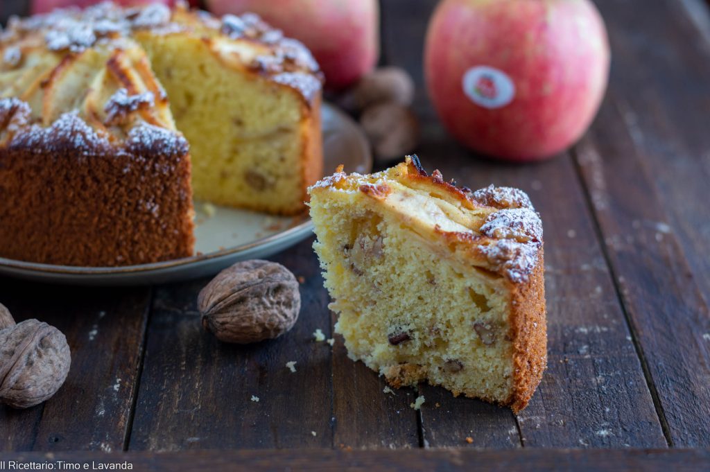 apple and walnut cake