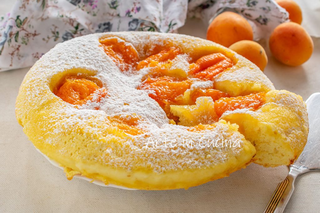 Apricot Cake in a Pan