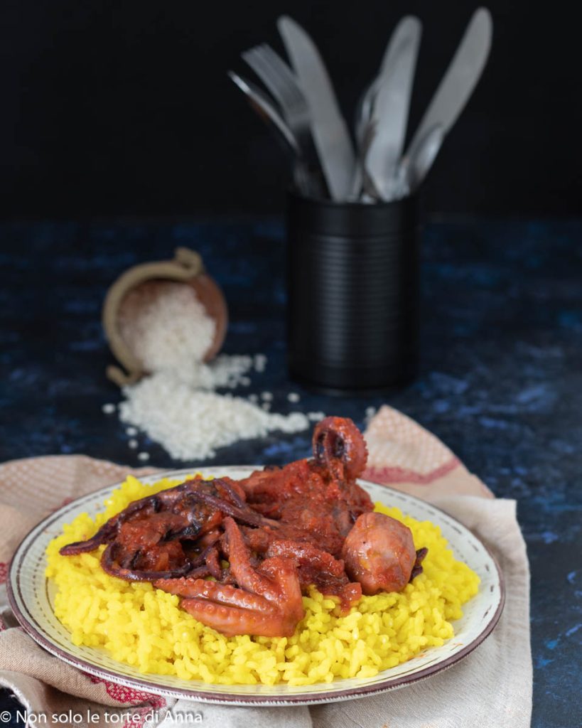 baby octopus risotto