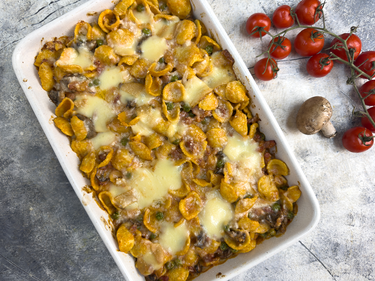 Baked Pasta alla Boscaiola