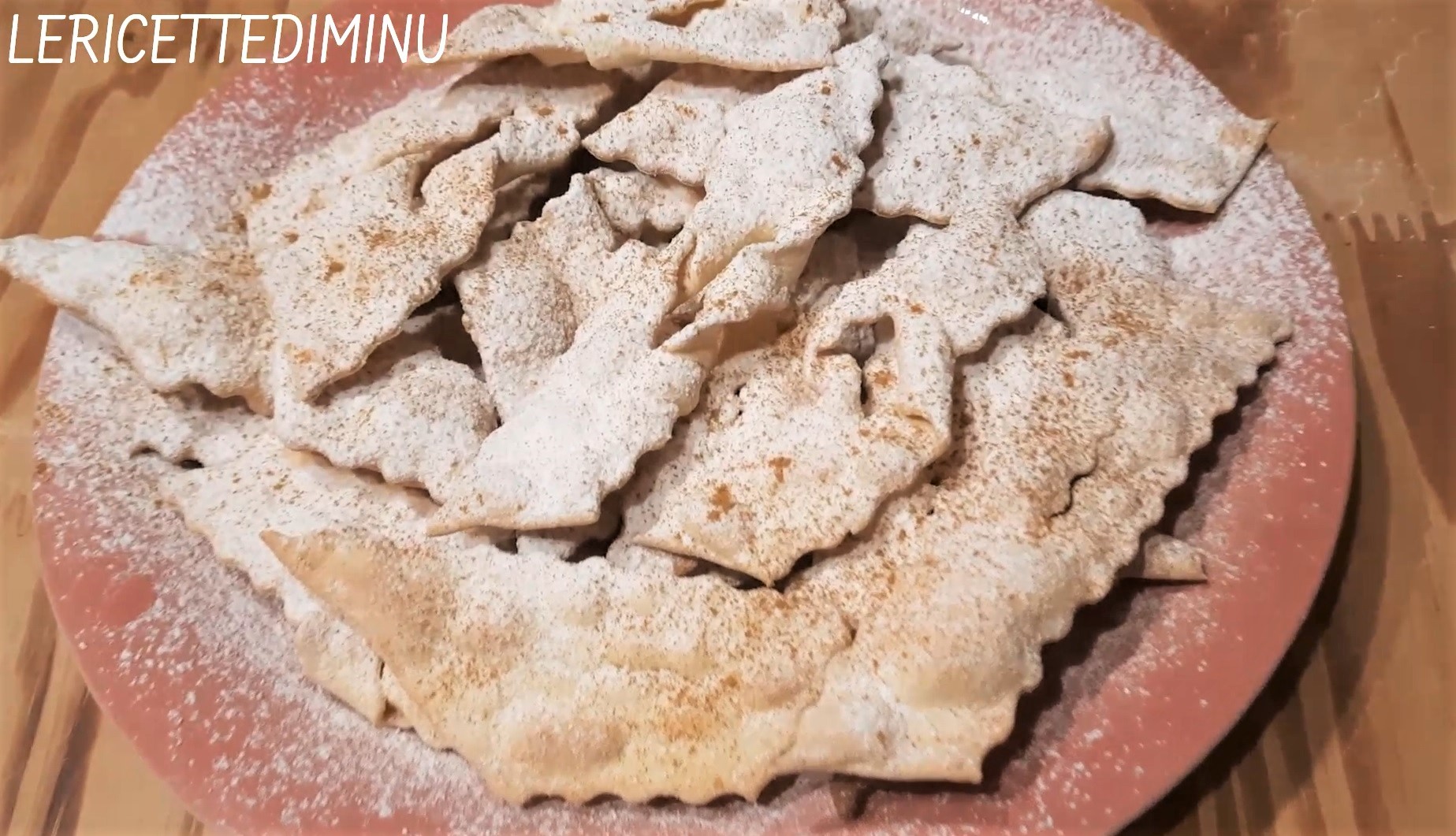 Baked Chiacchiere without Butter