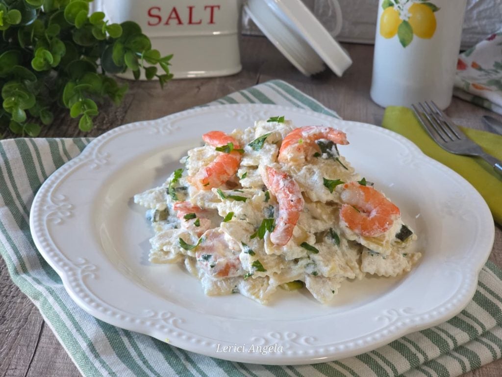 Creamy Shrimp and Lemon Pasta