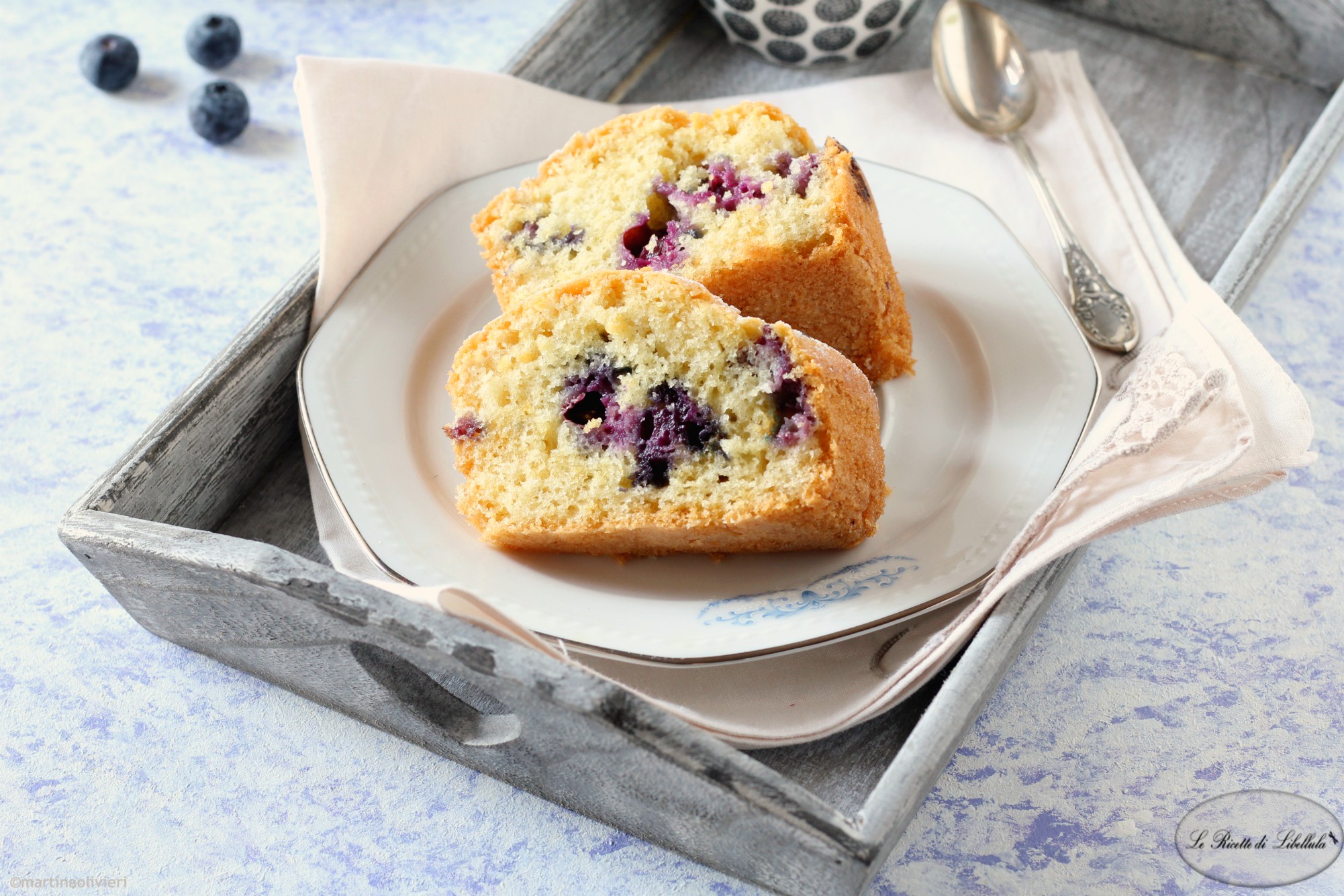 Blueberry Bundt Cake – Without Butter and Lactose-Free