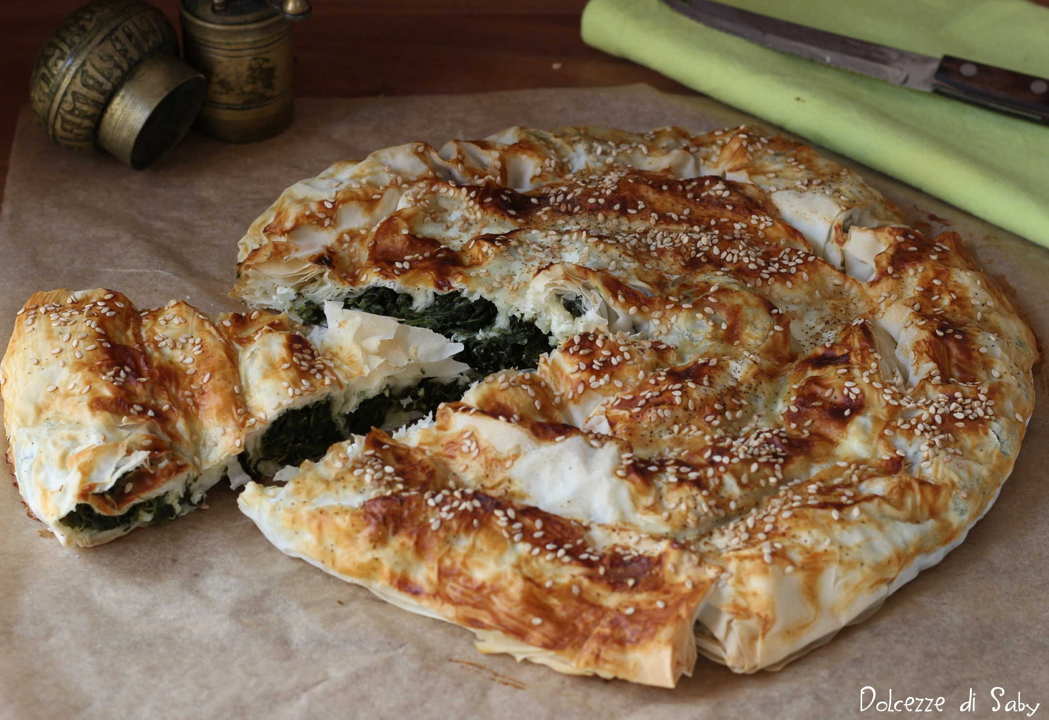 Spinach and Feta Börek