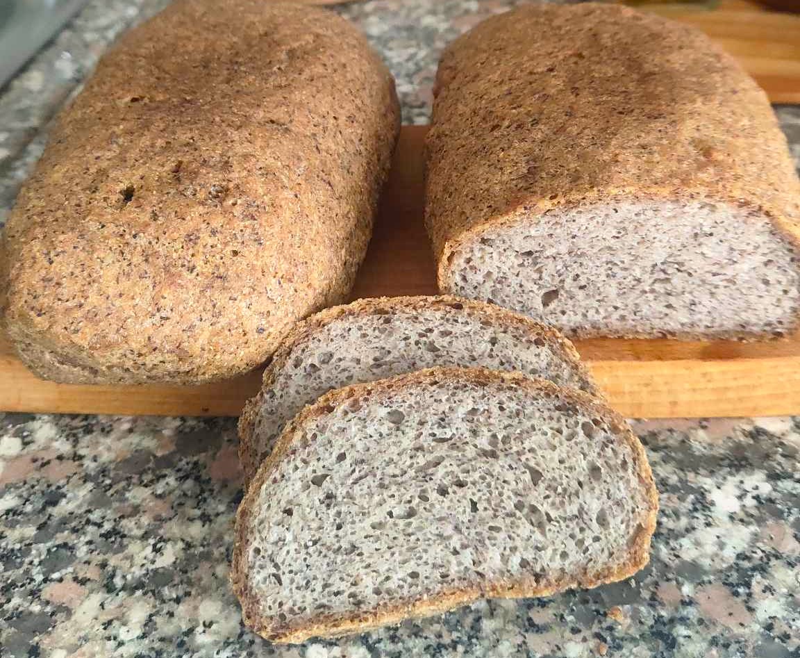 GLUTEN-FREE BUCKWHEAT BREAD with Air Fryer