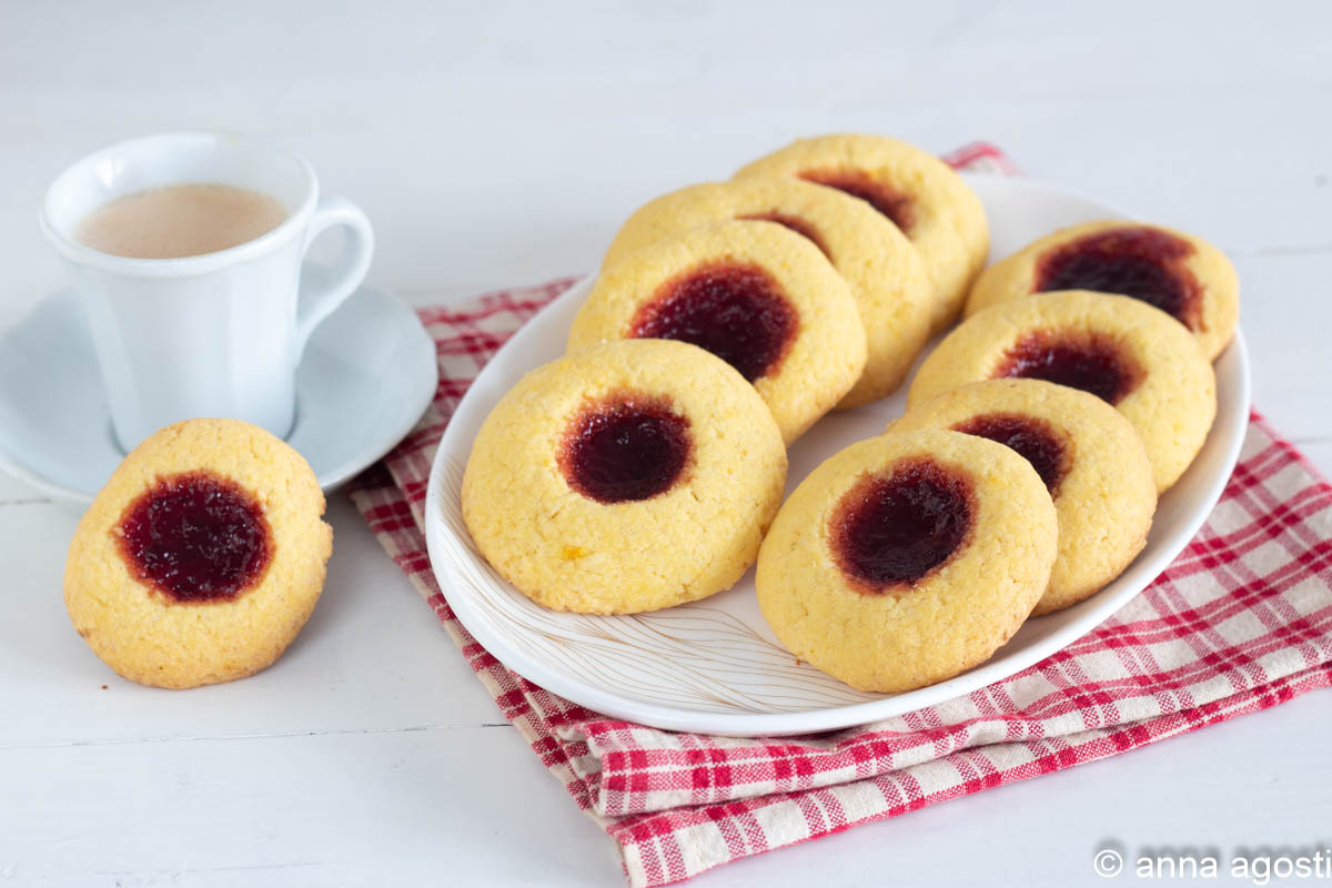 Butter Cookies with Jam