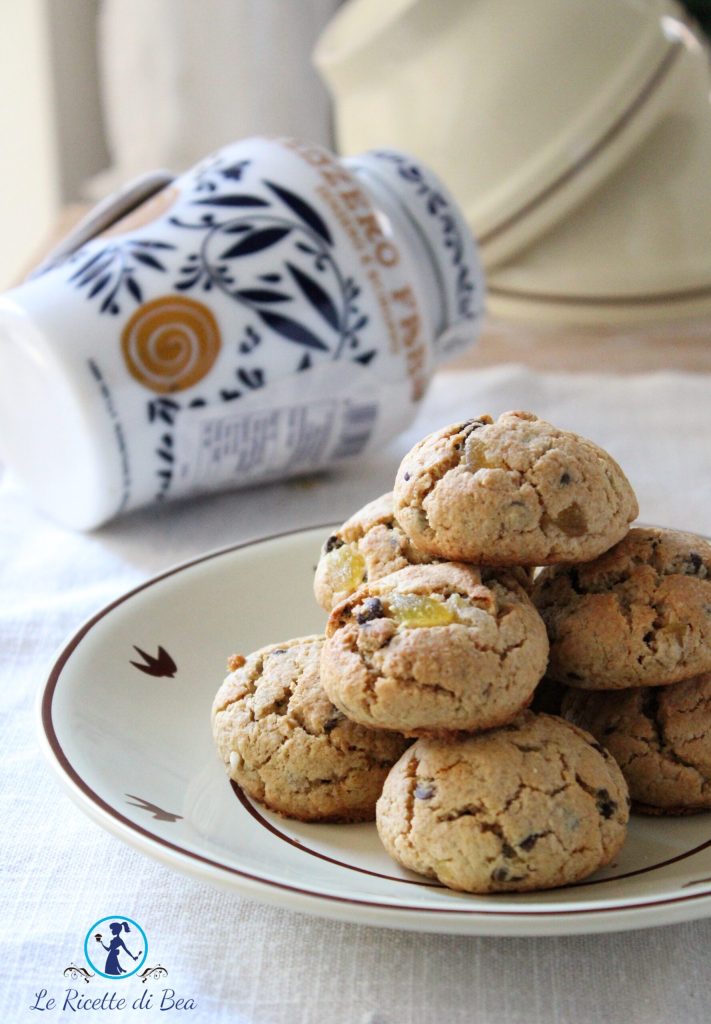 candied ginger cookie