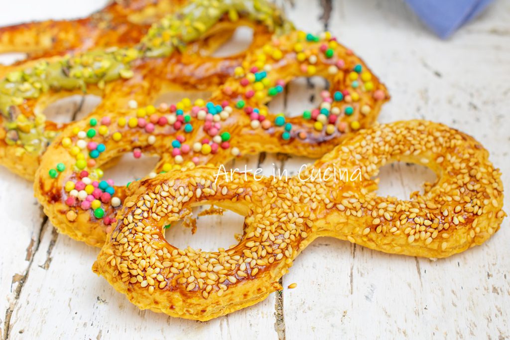 Carnival Puff Pastry Masks Savory or Sweet