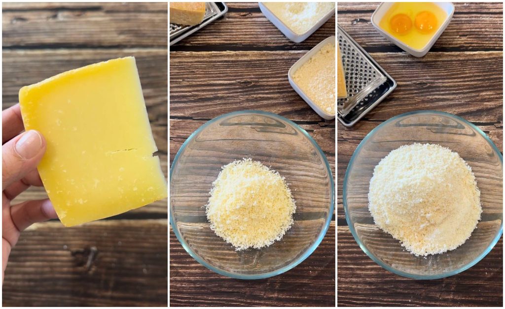 cheese and egg balls