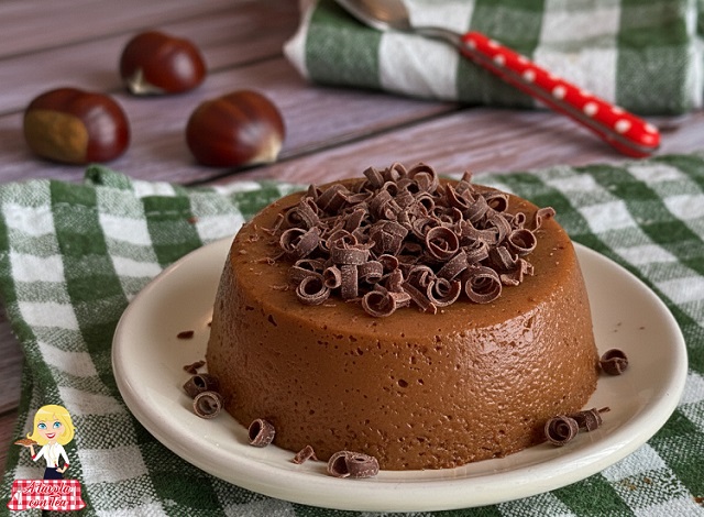 CHESTNUT AND CHOCOLATE PUDDING