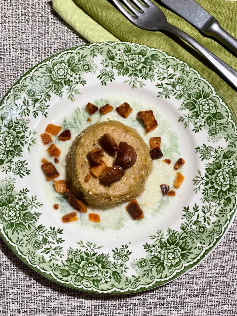 chestnut creme caramel