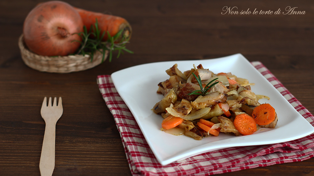 Chicken Cubes with Vegetables