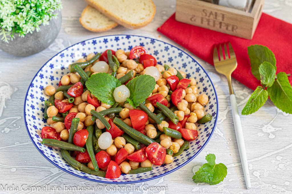 Chickpea and Green Bean Salad